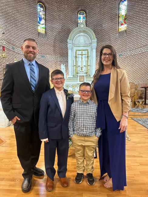 Brayden and Family